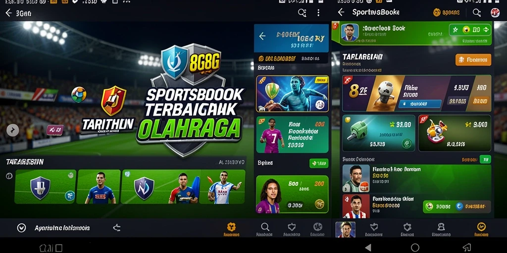 Screenshot utama 8G8G menampilkan antarmuka Sportsbook yang menarik.