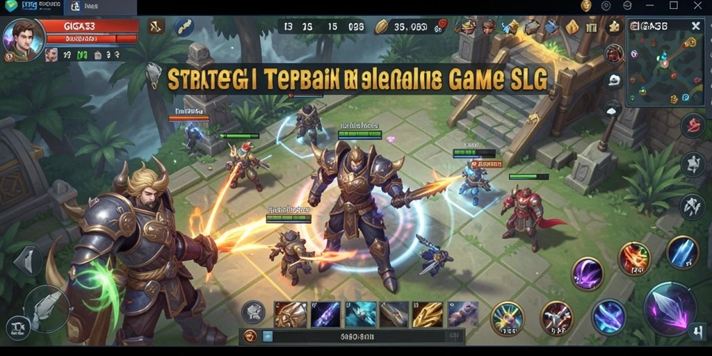 Tampilan gameplay GIGA33 yang menegangkan dan strategis.
