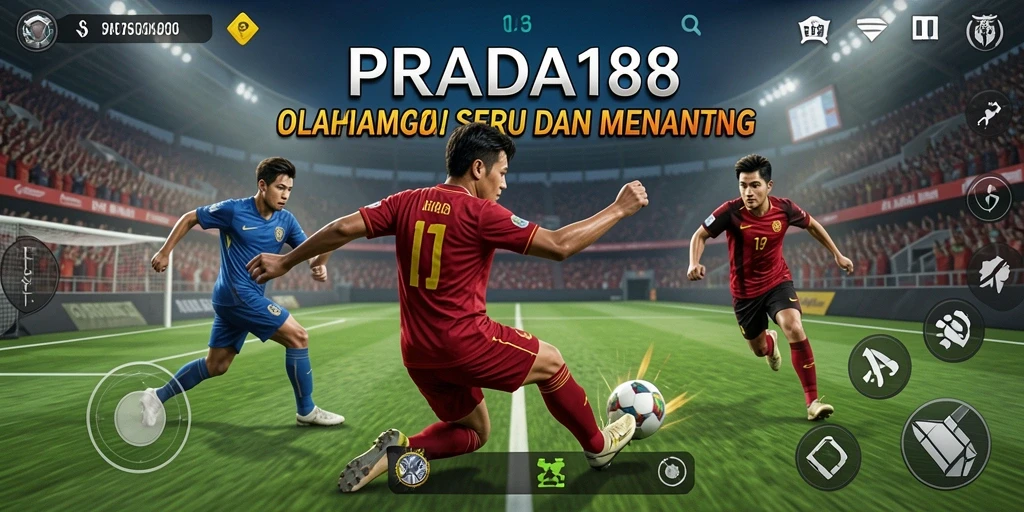 Tampilan gameplay seru dan kompetitif dalam PRADA188.