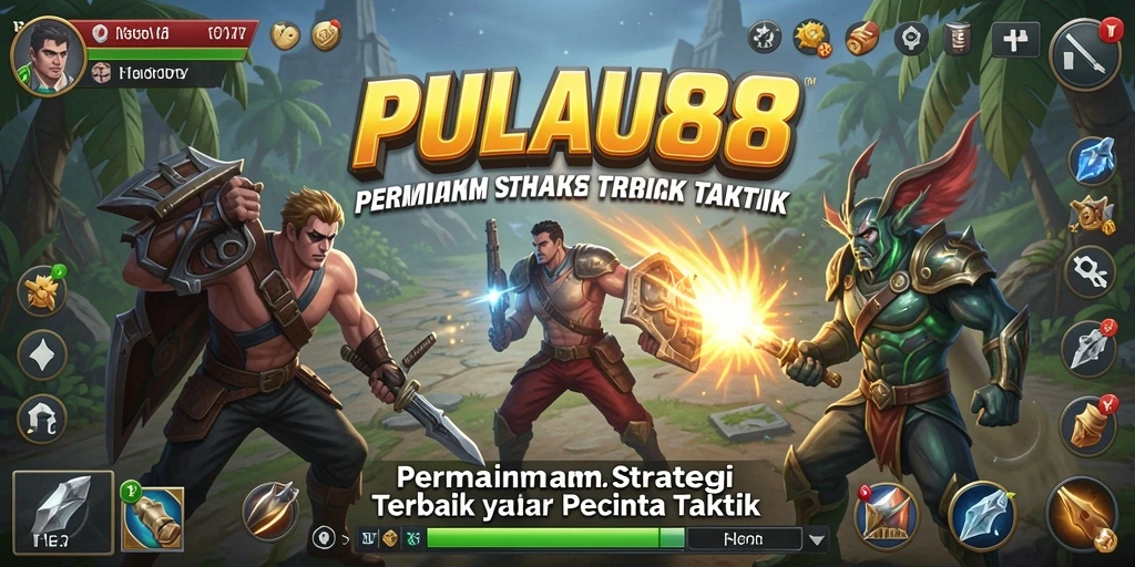 Tampilan gameplay yang seru dan strategis di PULAU88.