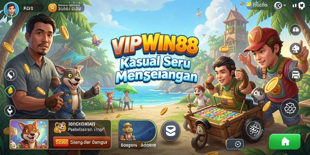 Tampilan gameplay seru dan menarik dari VIPWIN88.