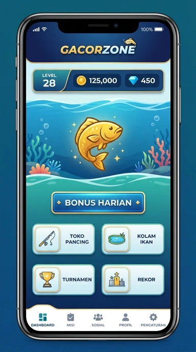 Proses unduh aplikasi di gacorzone yang mudah dan cepat.