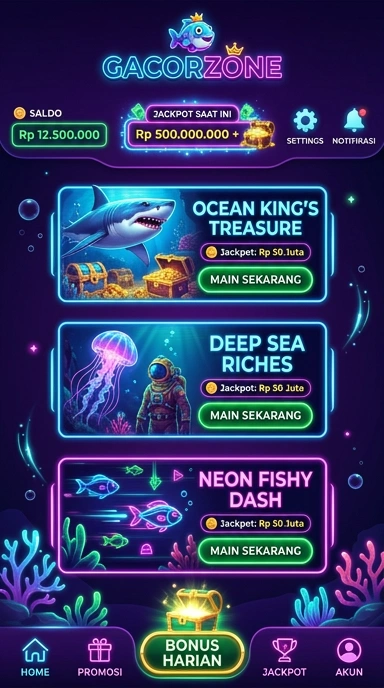 Fitur pencarian aplikasi yang praktis di gacorzone.